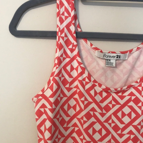Forever 21 Hot Pink Tribal Print Bodycon Dress - Picture 2 of 5